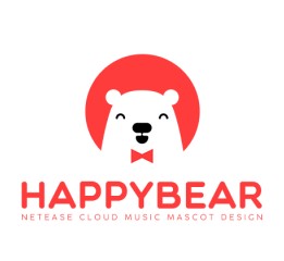 樂小熊 HAPPYBEAR - 網(wǎng)易云音樂卡通形象設(shè)計(jì)