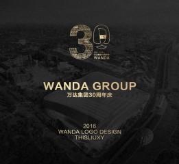 Wanda Group's 30 Anniversary Logo Design