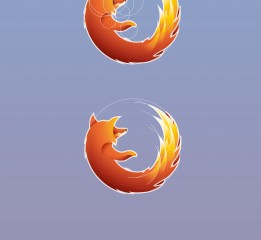 臨摹Firefox圖標一枚