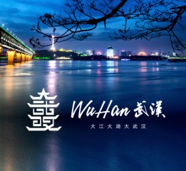 這幾張圖片最近很火，到哪都能看到，WuHan武漢城市品牌logo，