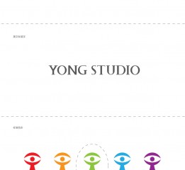 “永攝影YONGSTUDIO"標(biāo)志設(shè)計