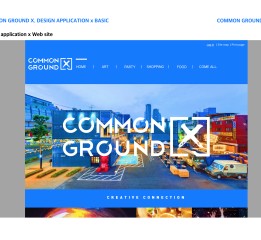 復合空間COMMON GROUND [X] ver. 業務拓展vi再設計