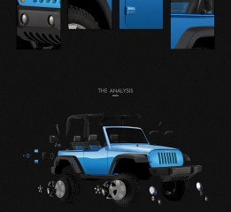 写实UI-Jeep牧马人