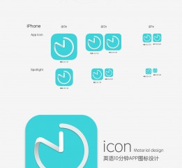 ICON_Material design英语10分钟APP