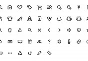 clothing icon design 服装图标衍生