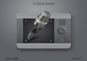 Digital plate