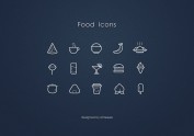 食物小图标.Food Icons.