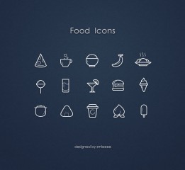 食物小圖標(biāo).Food Icons.