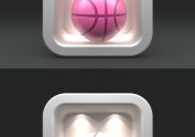 dribbble图标