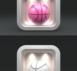 dribbble圖標