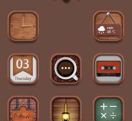 Coffee Time主题部分icon