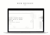 Web Design-极简主义的黑白灰设计