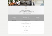 网站首页方案