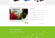 卓毅科技电池网站设计 企业网站