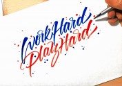 hand lettering