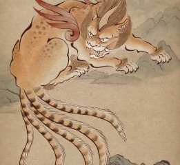 《字中有奇獸》————國(guó)風(fēng)神獸插畫