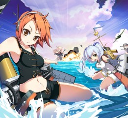 【艦姬GO】系列主視覺及部分角色