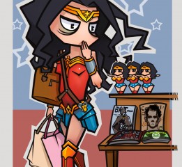 原創(chuàng)作品：超級英雄Wonder Woman（神