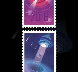 聚划算x中国航天局-纪念邮票
