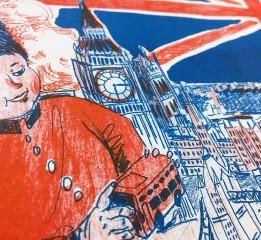 插畫Illustration-Play with London