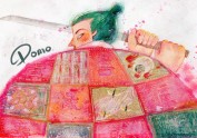 【红】着花衣的武士