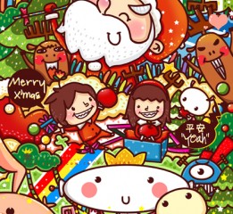 Merry X'mas 平安 yeah??！