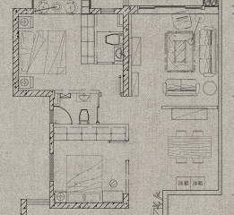 80平米小屋