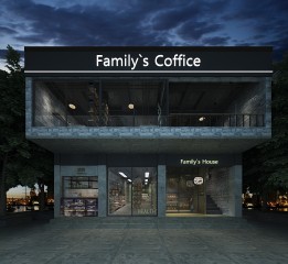 (淮陰)Family`s coffice 空間設(shè)計(jì)