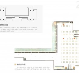 食堂二層室內(nèi)設(shè)計效果圖