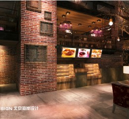 归本主义设计作品-北京红砖咖啡（咖啡厅设计）