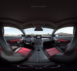 C63 S Interior Panoramic                                                                            