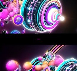 【CINEMA 4D】 headphone