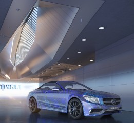 Mercedes-Benz S63 AMG星光改色