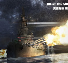 美國海軍“南達科他”號戰(zhàn)列艦