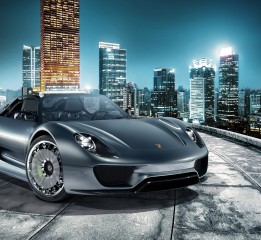 Porsche 918 Spyder Concept-CGI 攝影