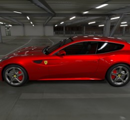 ferrari FF 最終渲染