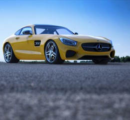 Mercedes Benz AMG-GT CGI練習(xí)