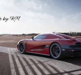 Koenigsegg Agera R CGI練習