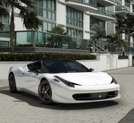 Ferrari F458 Italia合成練習