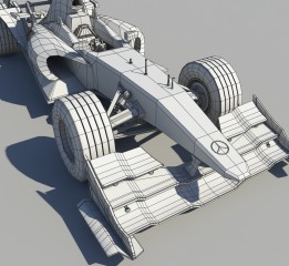 3D建模 F1賽車(chē)