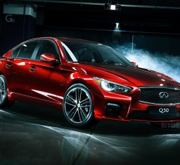 CG汽車攝影英菲尼迪Q50