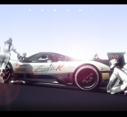 小場(chǎng)景練習(xí) pagani zonda R