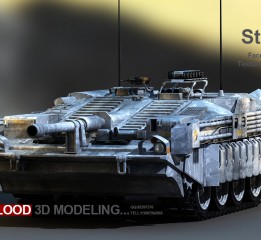 Strv103主战坦克
