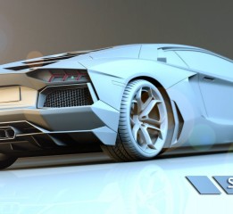 不会飞的大牛 Aventador LP700-4