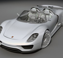 Porsche-918 Spyder Concept