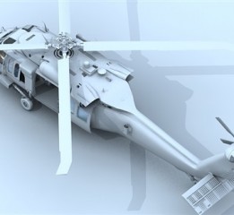 黑鹰直升机制作流程（建模教程部份）