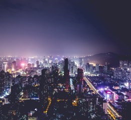 廈門的夜景