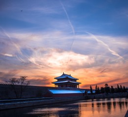 故宮周邊雪景