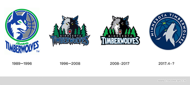 森林狼队推出全新logo设计