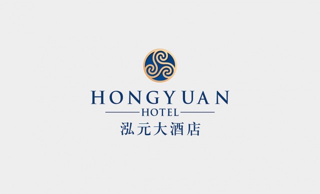 河南泓元大酒店标志设计3